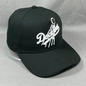 Los Angeles Dodgers LA Mitchell &Ness MLB Snapback Hat Cap Black Adjustable Mens